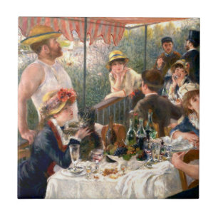 Renoir French Luncheon Boating Party Tegeltje