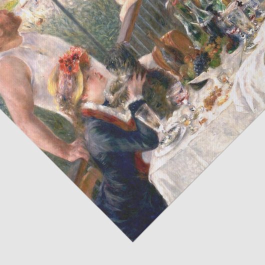 Renoir French Luncheon Boating Party Tissuepapier (Detail)