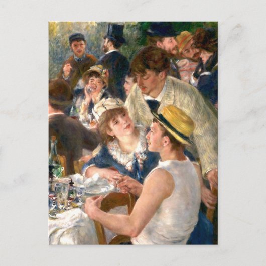 Renoir French Luncheon Boating Party Uitnodiging Briefkaart (Voorkant)