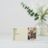 Renoir French Luncheon Boating Party Visitekaartje (Staand voorkant)