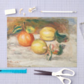 Renoir Fruit still Floral Lemon-ontkoppeling Tissuepapier (Craft)
