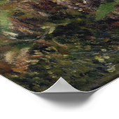 renoir - gebied van de bananenbomen poster (Hoek)