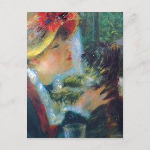 Renoir Girl met Dog Briefkaart