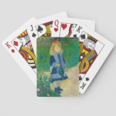 Renoir Girl met een waterbad Pokerkaarten (Achterkant)