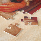 Renoir Girl met kat Puzzle Legpuzzel (Zijkant)