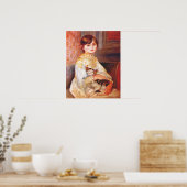 Renoir Girl With Cat Poster (Keuken)