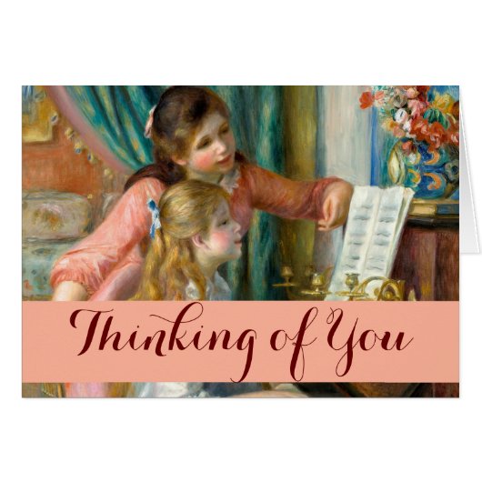 Renoir Girls bij de pianoimpressionist (Voorkant Horizontaal)