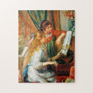 Renoir Girls op de Piano Puzzle Legpuzzel