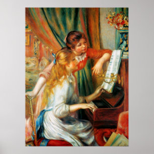 Renoir Girls op het Poster Piano