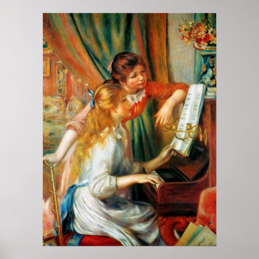 Renoir Girls op het Poster Piano (Voorkant)