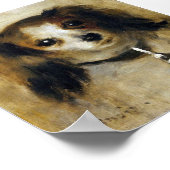 Renoir Head of A Dog Circa 1870 Poster (Hoek)