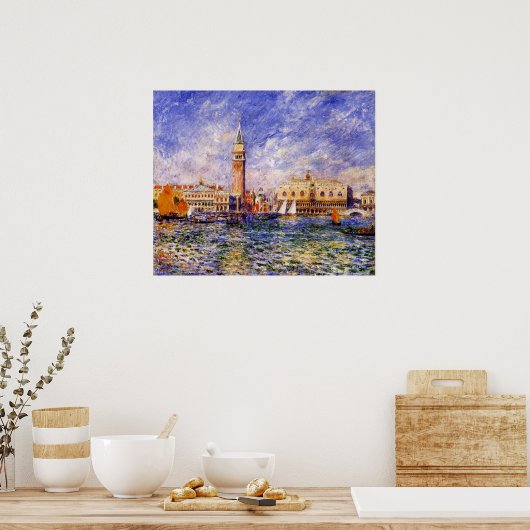 Renoir, Het paleis van de Doge Poster (Keuken)