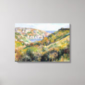 Renoir Hills in de baai van Moulin Huet Guernsey Canvas Afdruk (Voorkant)
