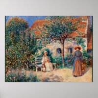 Renoir - In Bretagne, beroemd schilderij,