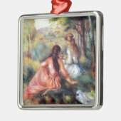 Renoir: In de Meadow Metalen Ornament (Links)