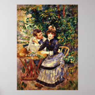Renoir - in de tuin poster