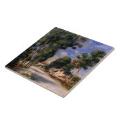 Renoir - Invoering van het dorp Essoyes Tegeltje (Zijkant)