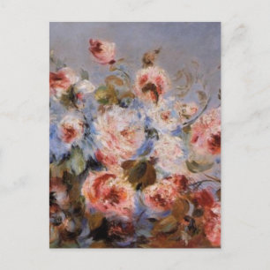 Renoir is een Bouquet van Rozen Briefkaart
