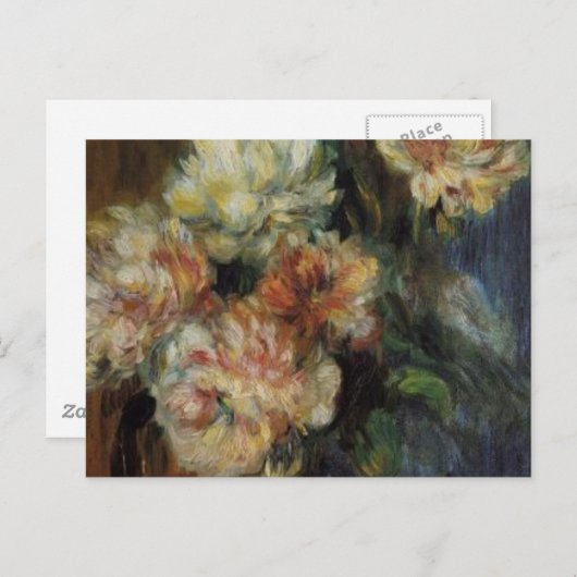 Renoir is een vaas van volken briefkaart (Voorkant / Achterkant)