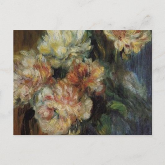 Renoir is een vaas van volken briefkaart (Voorkant)