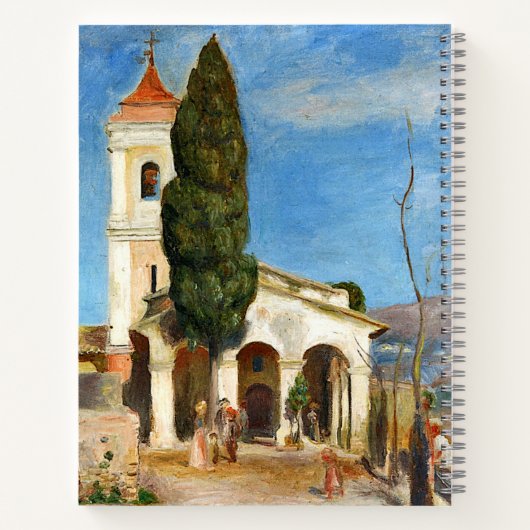 Renoir - Kapel van Onze Lieve Vrouw van Beschermin Notitieboek (Achterkant)