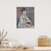 Renoir - Kind met kat Fine Art Poster (Keuken)