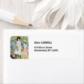 Renoir - Kinderen op de Seashore, Guernsey Etiket (Insitu)