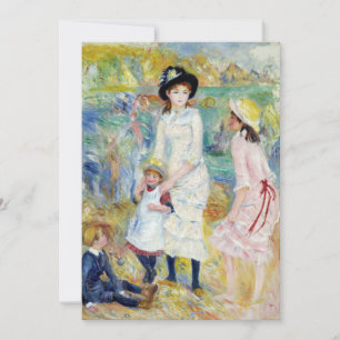 Renoir - Kinderen op de Seashore, Guernsey Kaart