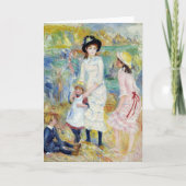 Renoir - Kinderen op de Seashore, Guernsey Kaart (Voorkant)