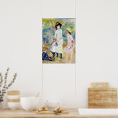 Renoir - Kinderen op de Seashore, Guernsey Poster (Keuken)