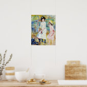 Renoir - Kinderen op de Seashore, Guernsey Poster (Keuken)