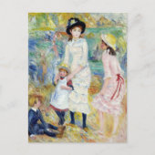Renoir - Kinderen op de zeekust, Guernsey Briefkaart (Voorkant)