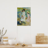 Renoir - Kinderen op het strand, Guernsey Poster (Keuken)
