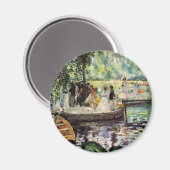 Renoir: La Grenouillere Magneet (Voorkant / Achterkant)