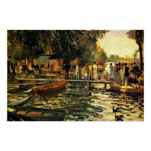 Renoir - La Grenouillere Perfect Poster
