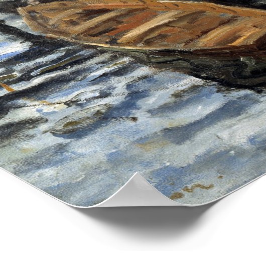 Renoir - La Grenouillère Poster (Hoek)