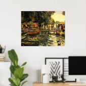 Renoir - La Grenouillere Poster (Thuiskantoor)