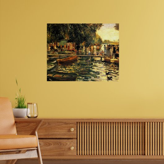 Renoir - La Grenouillere Poster (Woonkamer 2)