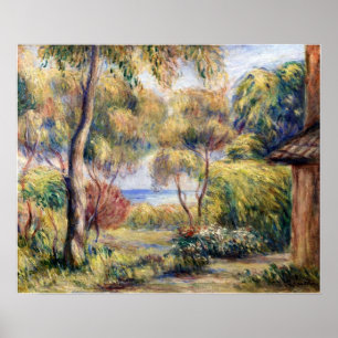 Renoir - Landschap bij Cagnes Poster