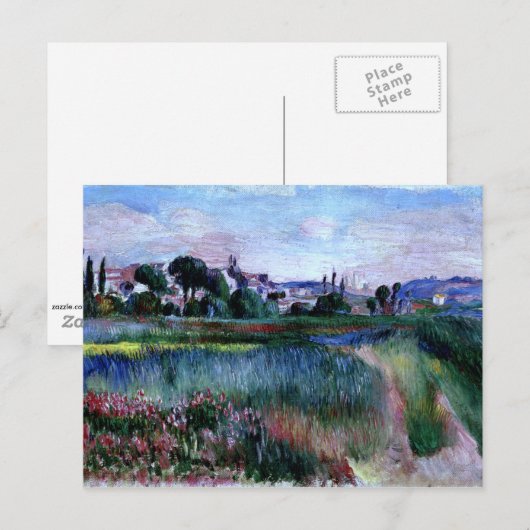 Renoir - Landschap Briefkaart (Voorkant / Achterkant)