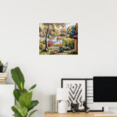 Renoir - Landschap in Cagnes Poster (Thuiskantoor)