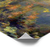 Renoir - Landschap Lakeside Poster (Hoek)