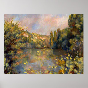 Renoir - Landschap Lakeside Poster