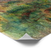 Renoir - Landschap met vrouwen 1918 Poster (Hoek)