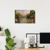 Renoir - Landschapsmeer Poster (Thuiskantoor)
