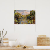 Renoir - Landschapsmeer Poster (Keuken)