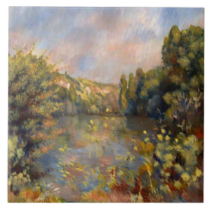 Renoir - Landschapsmeer Tegeltje