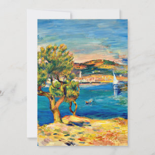 Renoir - L'Estaque, kunstschilderij Kaart