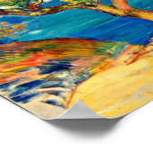 Renoir - L'Estaque, kunstschilderij Poster (Hoek)