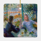 Renoir Lunch in Restaurant Fournaise Rowers Lunch Keramisch Ornament (Achterkant)